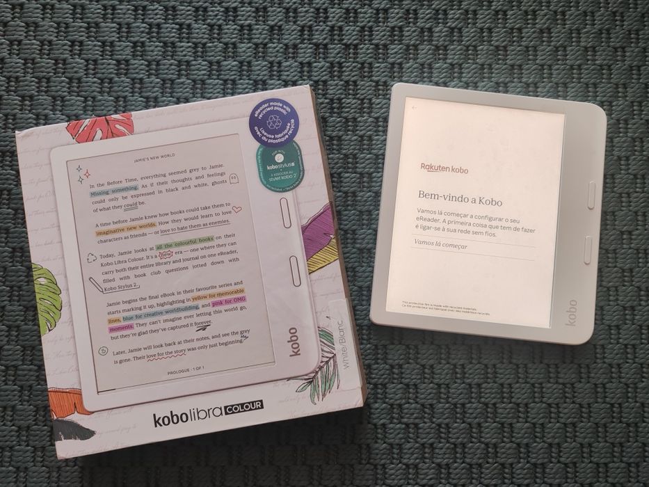 Rakuten Kobo Libra Colour eReader leitor digital -Novo/Fatura/Garantia