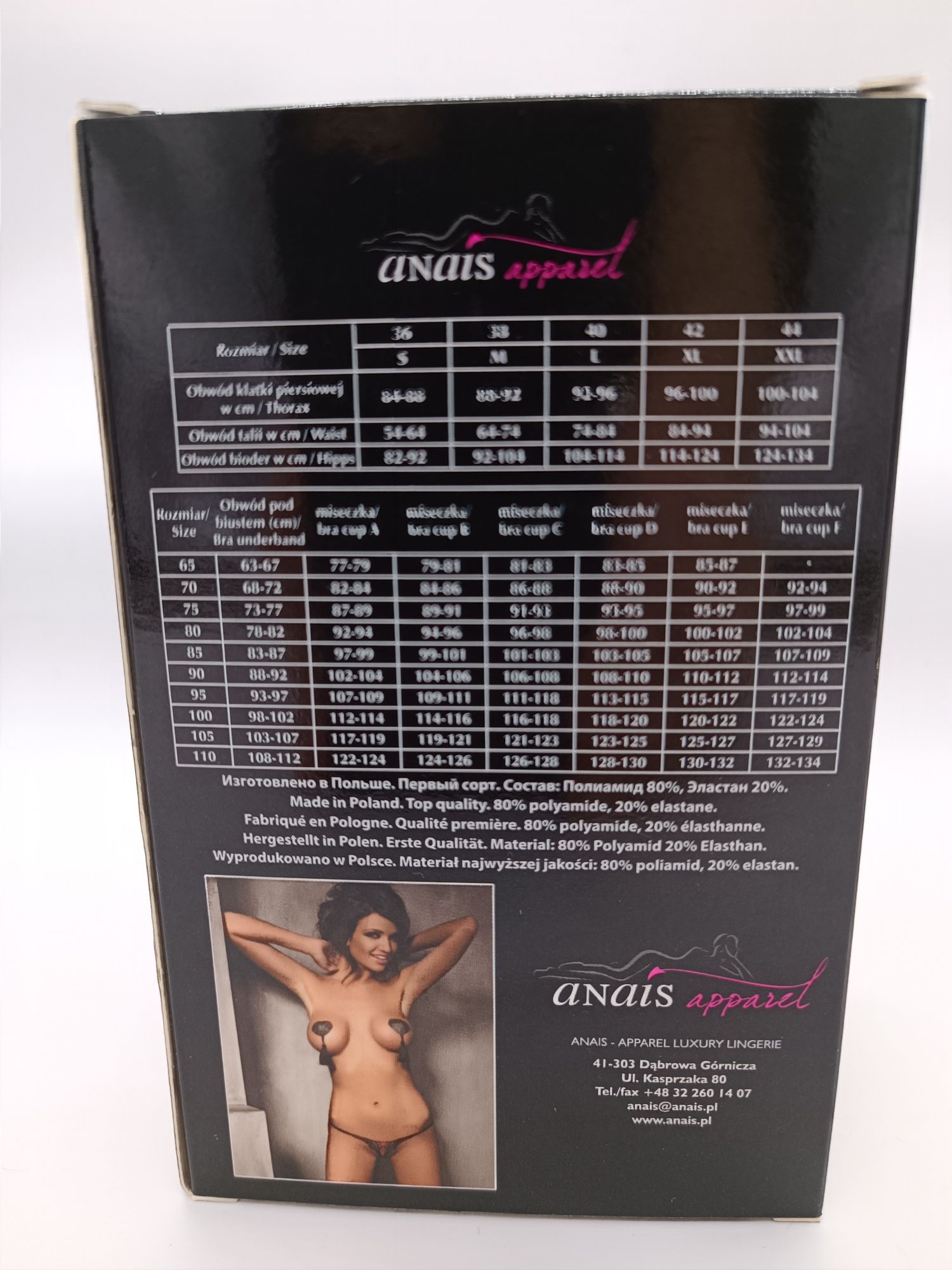 Mini mikro stringi Anais Senses nowe rozm. M