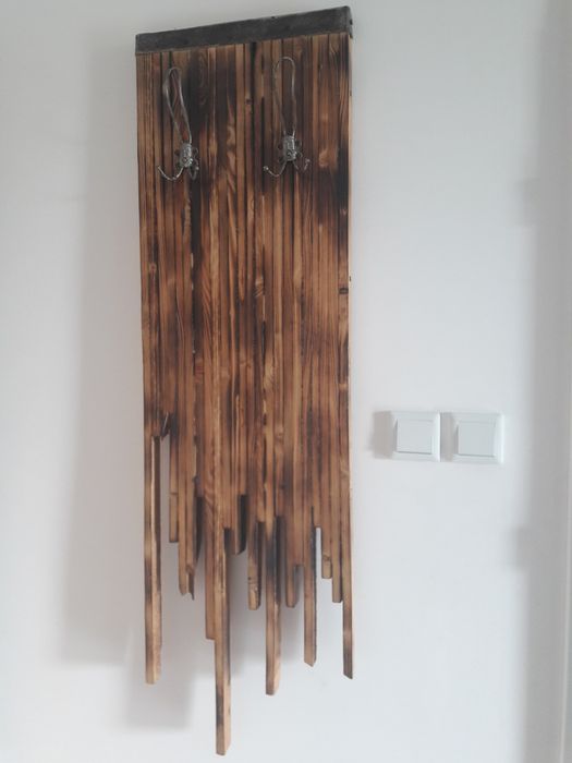 Wieszak drewniany handmade