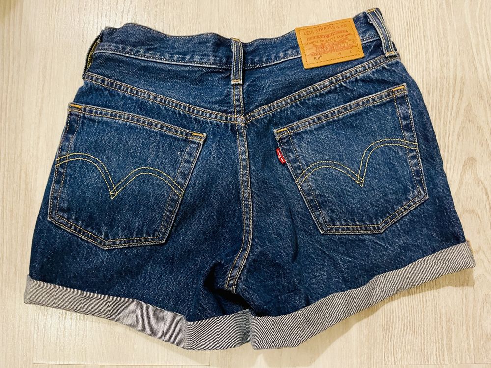 Шорти Levi’s premium  джинсові 501 розмір 25