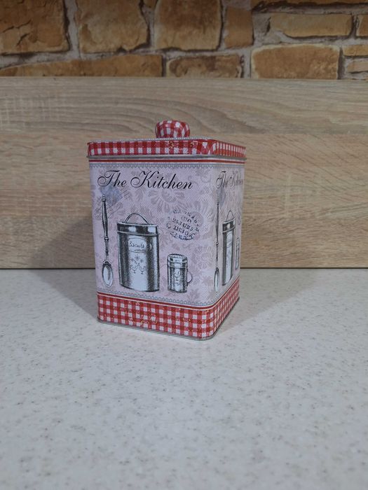 puszka do kawy ozdobna