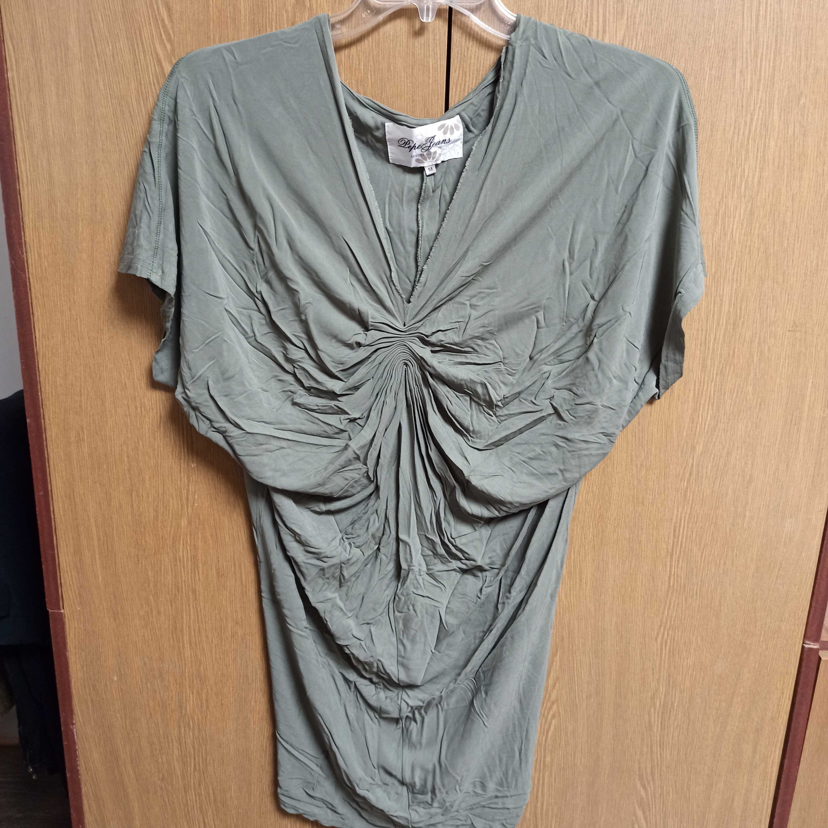 Платье туника топ сукня кофта блуза оливковая Pepe Jeans! Оригинал!