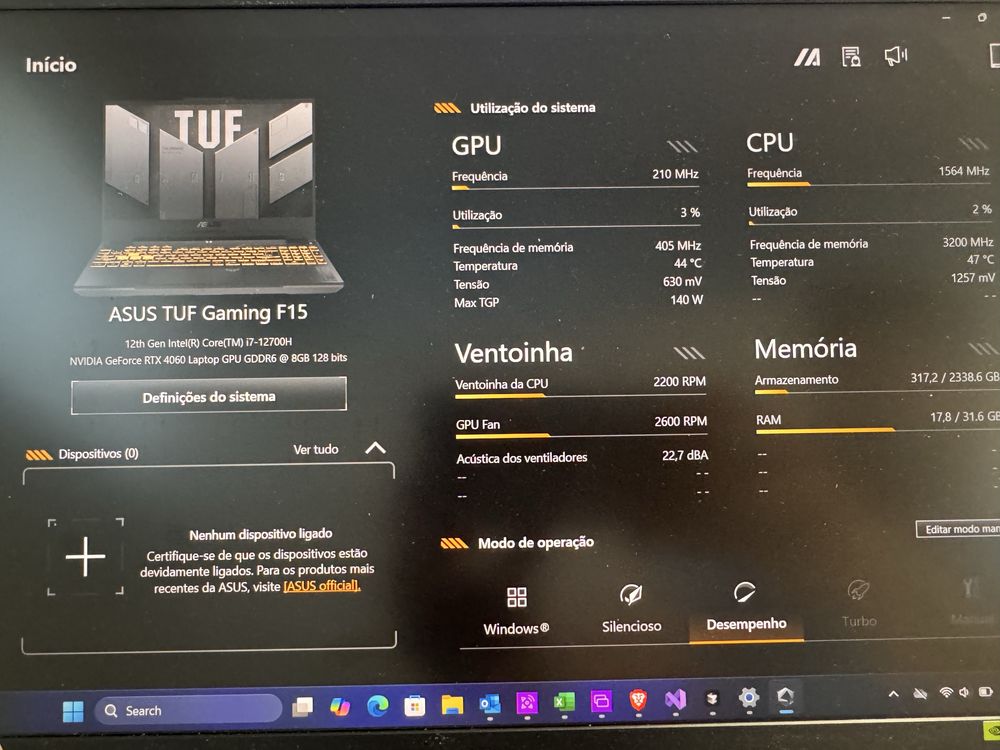 Portatil Asus RTX4060