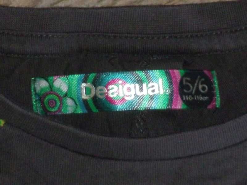 DESIGUAL bluzka długi rękaw 110/116