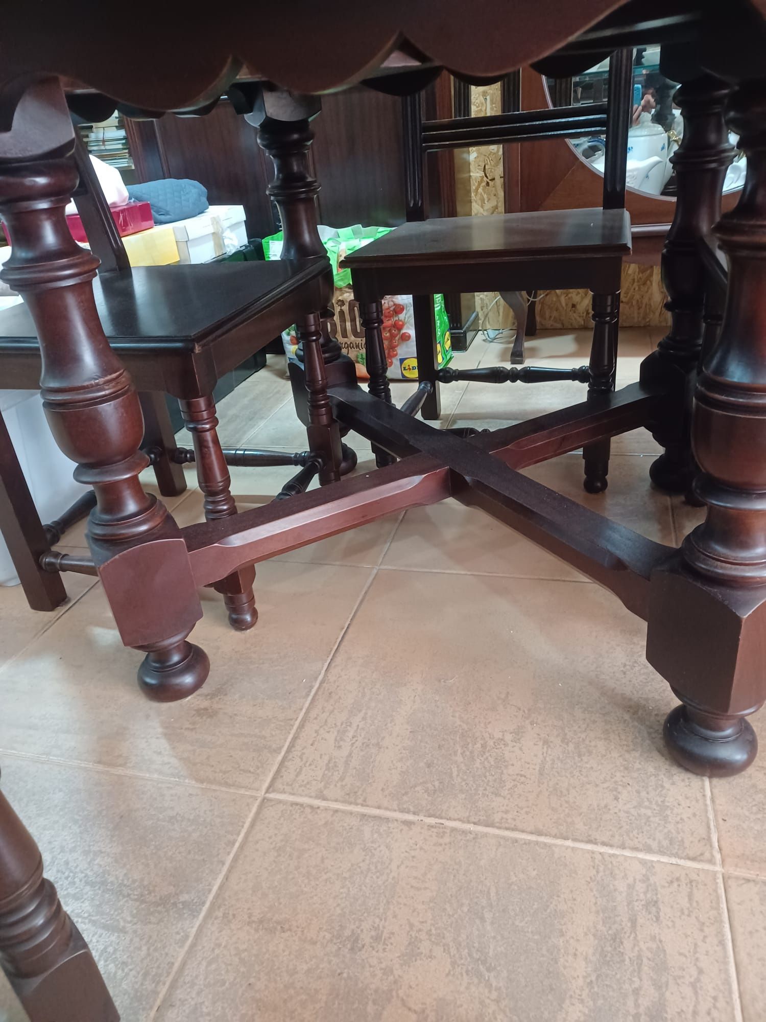Conjunto mesa 4 cadeiras