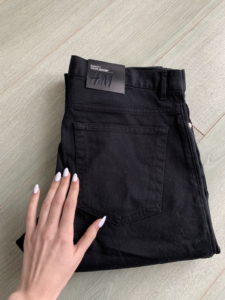 Чоловічі брюки H&M з бірками