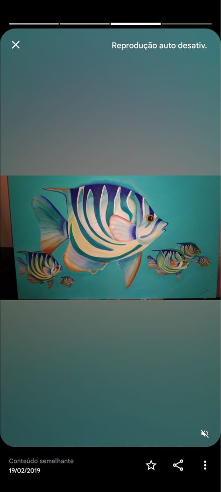 Pintura/Tela para Quadro