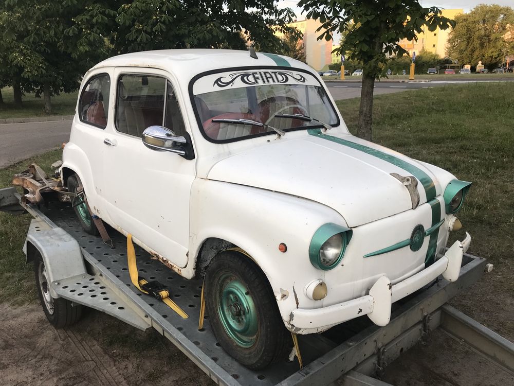 Zastava 750 zastawa fiat 600d dwie sztuki