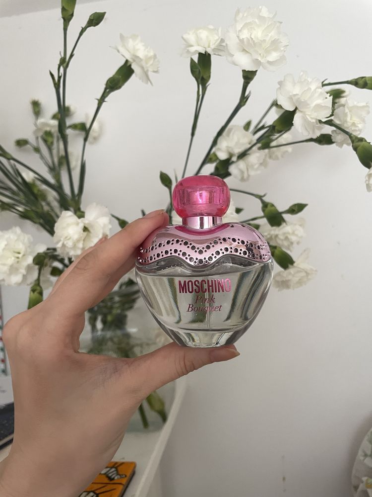 perfumy moschino pink bouquet woda perfumowana