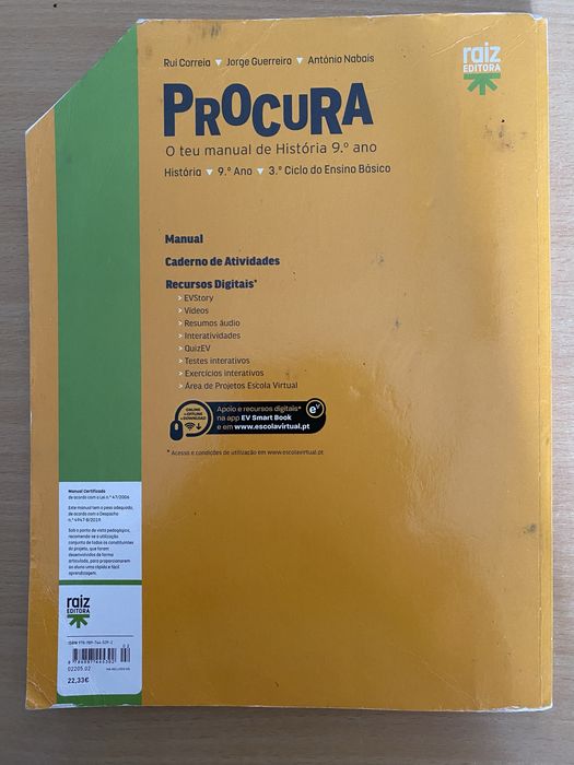 9 Ano - Manual História - Procura
