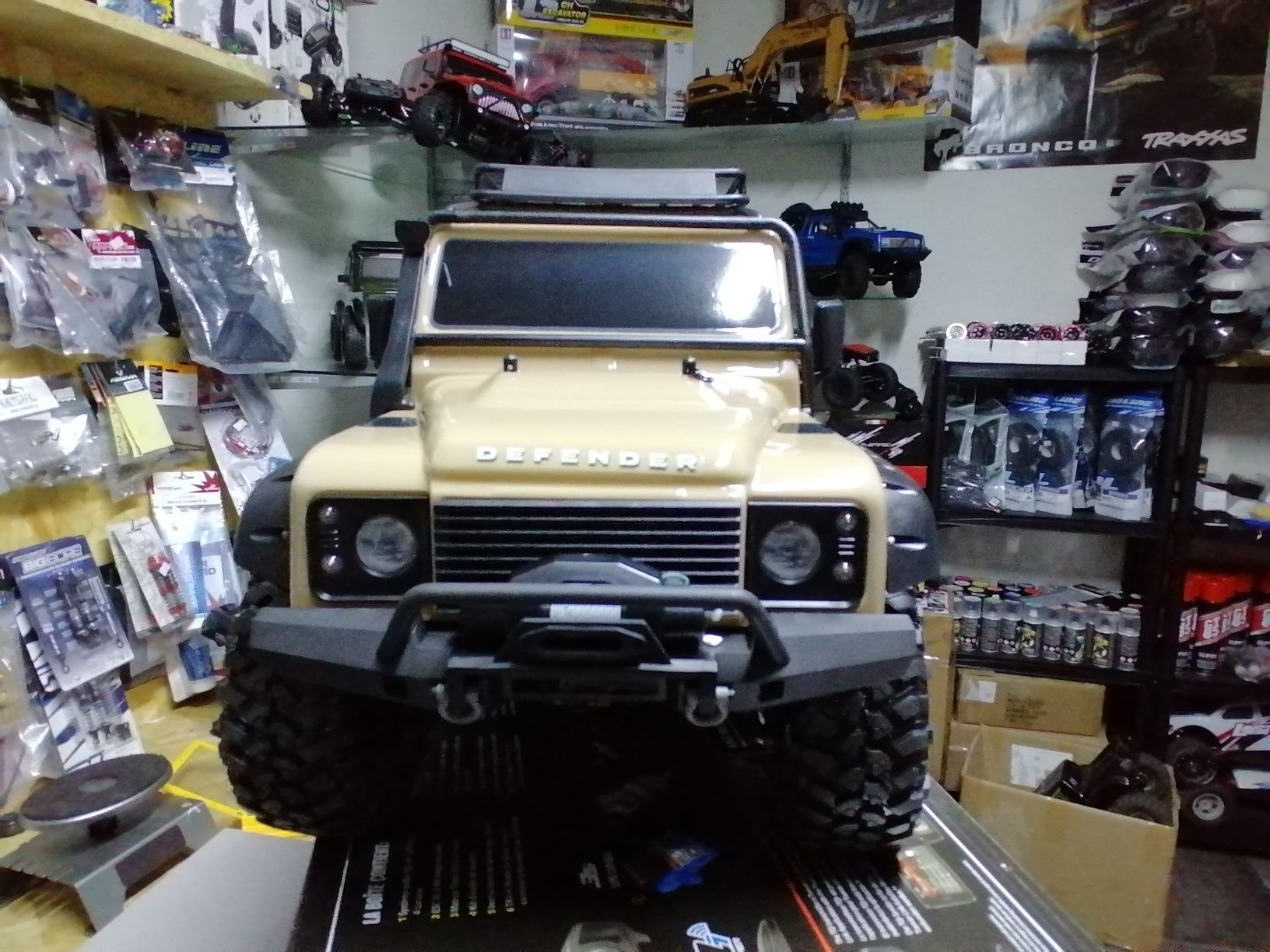 Novo trx4 defender traxxas crawler/scale