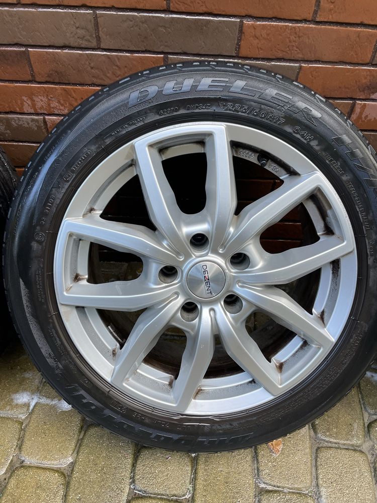 Felgi dezent 5x120 71/2Jx17H2 et35 bmw x1 koła