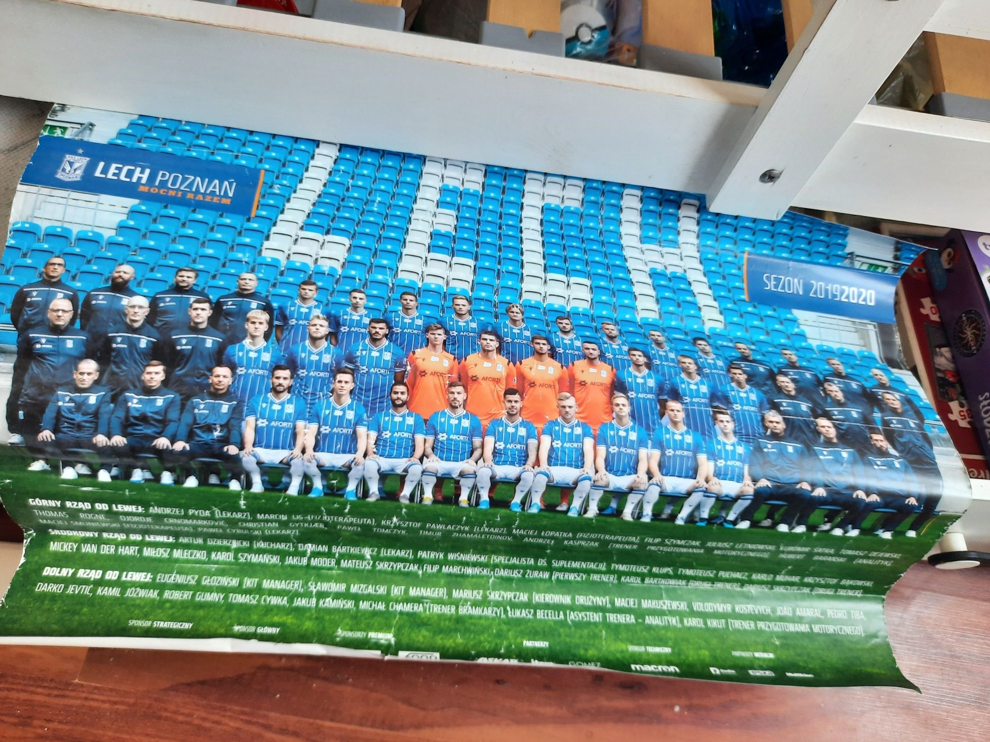 Plakat lech poznań 2 sztuki