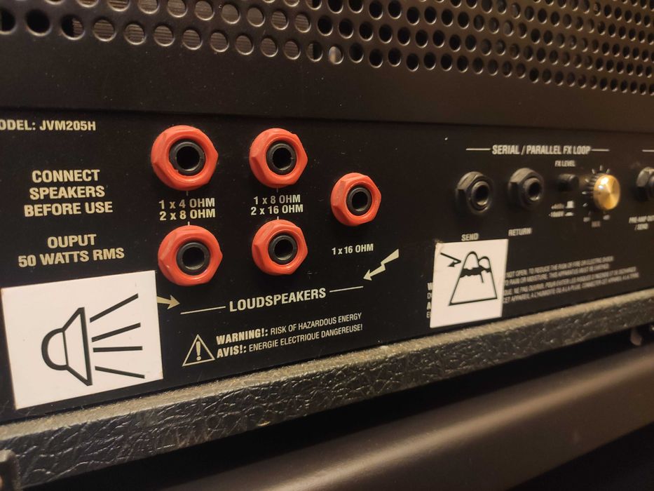 Теплі знижки -30% Marshall JVM 205H '2010 лампова голова