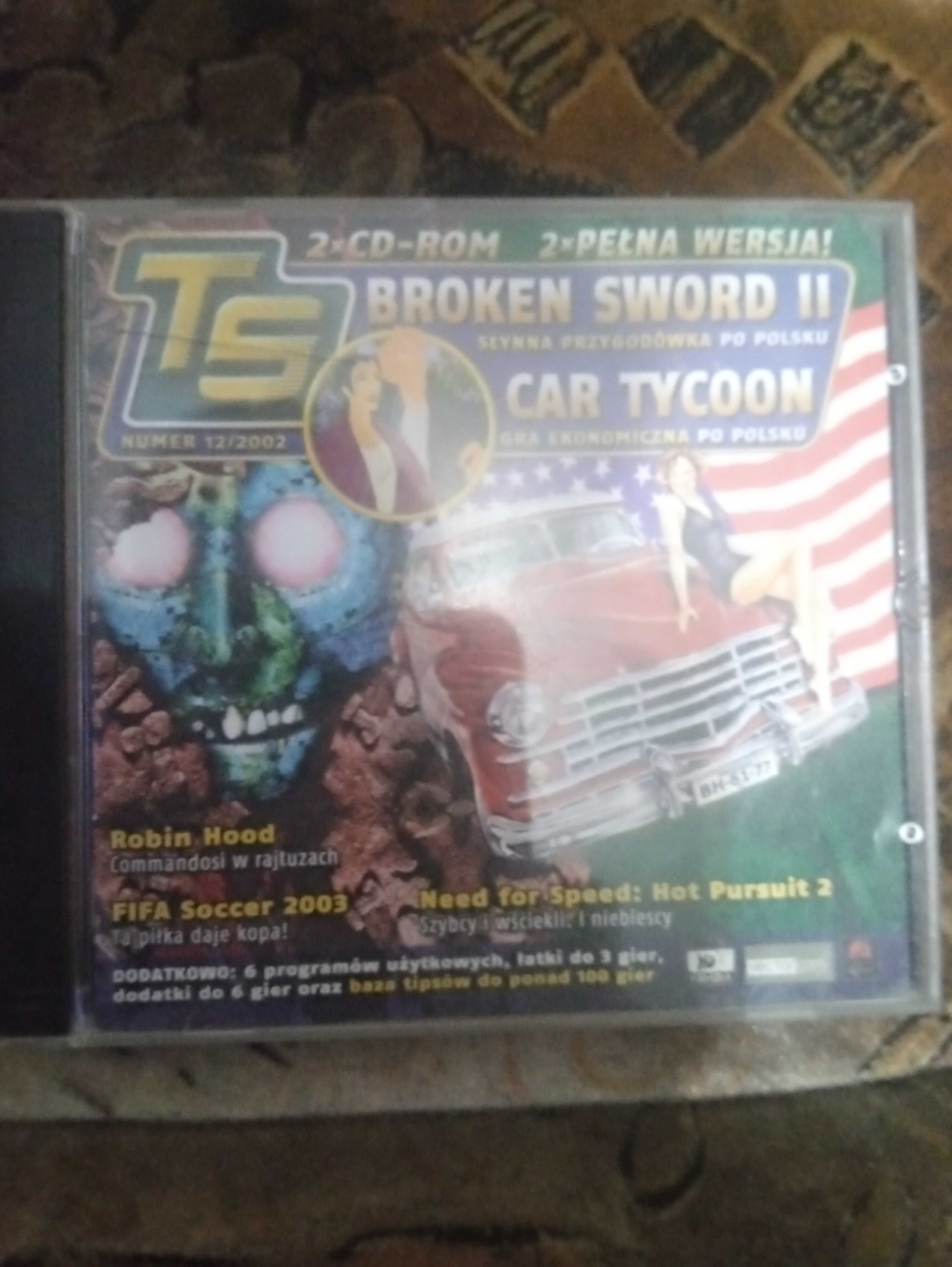 Top Secret. Broken Sword 2: The Smoking Mirror PL, Car Tycoon PL
