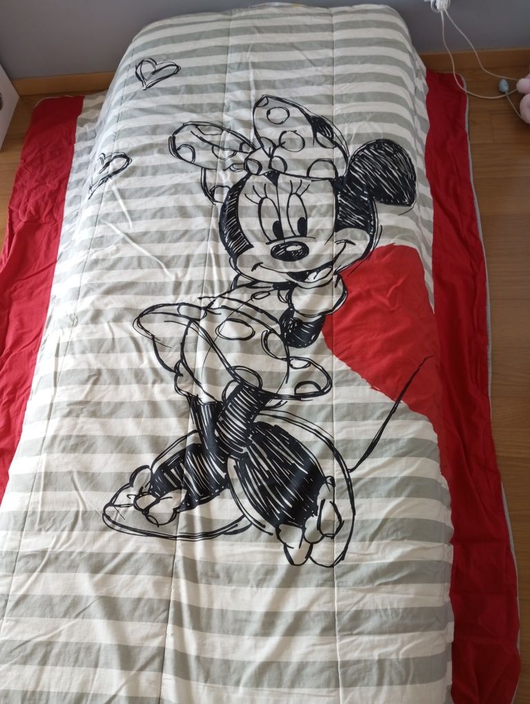 Vendo Edredom Da Minnie Cama de Solteiro