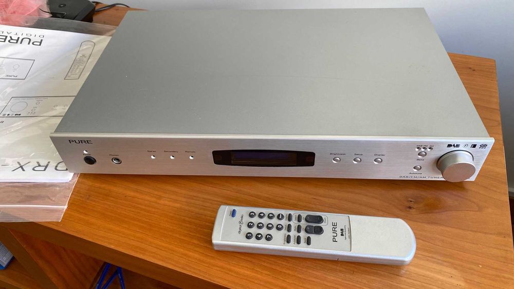 Pure DRX-702ES Rádio Sintonizador DAB / FM / AM
