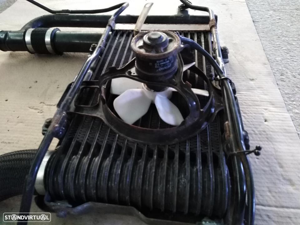 Radiador intercooler mitsubishi l200 2.5 ano