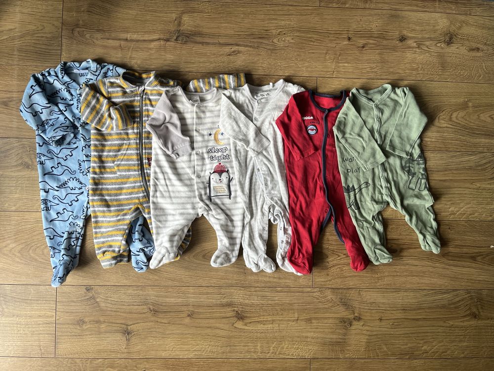 Paczka ubranek dla chlopca r. 62, 68