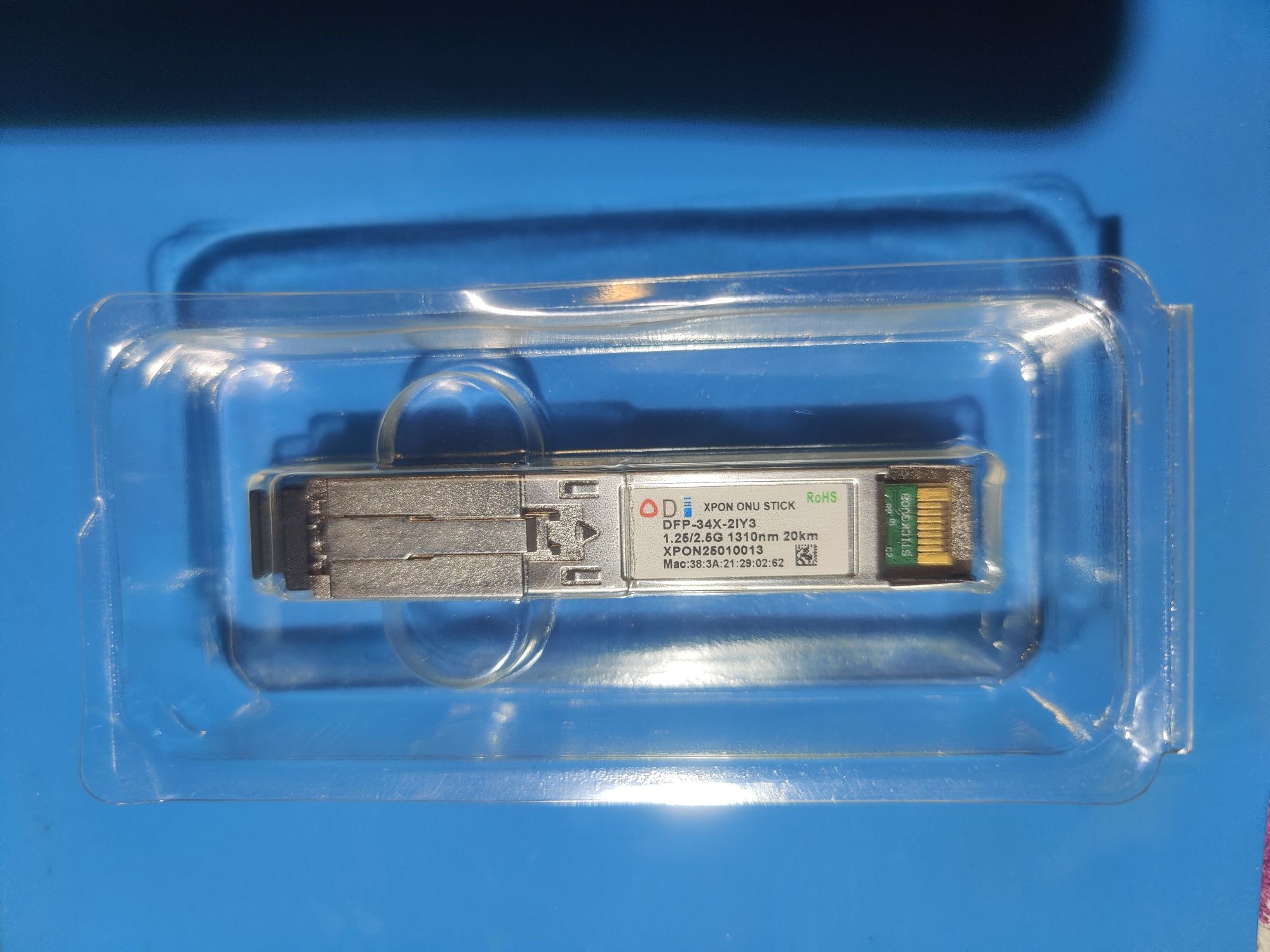 SFP xpon onu stick DFP34X-121Y3