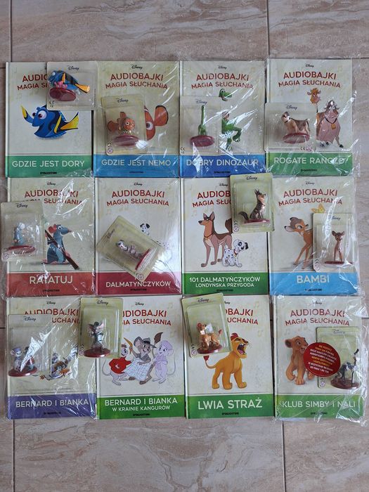 Audiobajki - NOWE dla miłośników zwierząt 22 sztuki