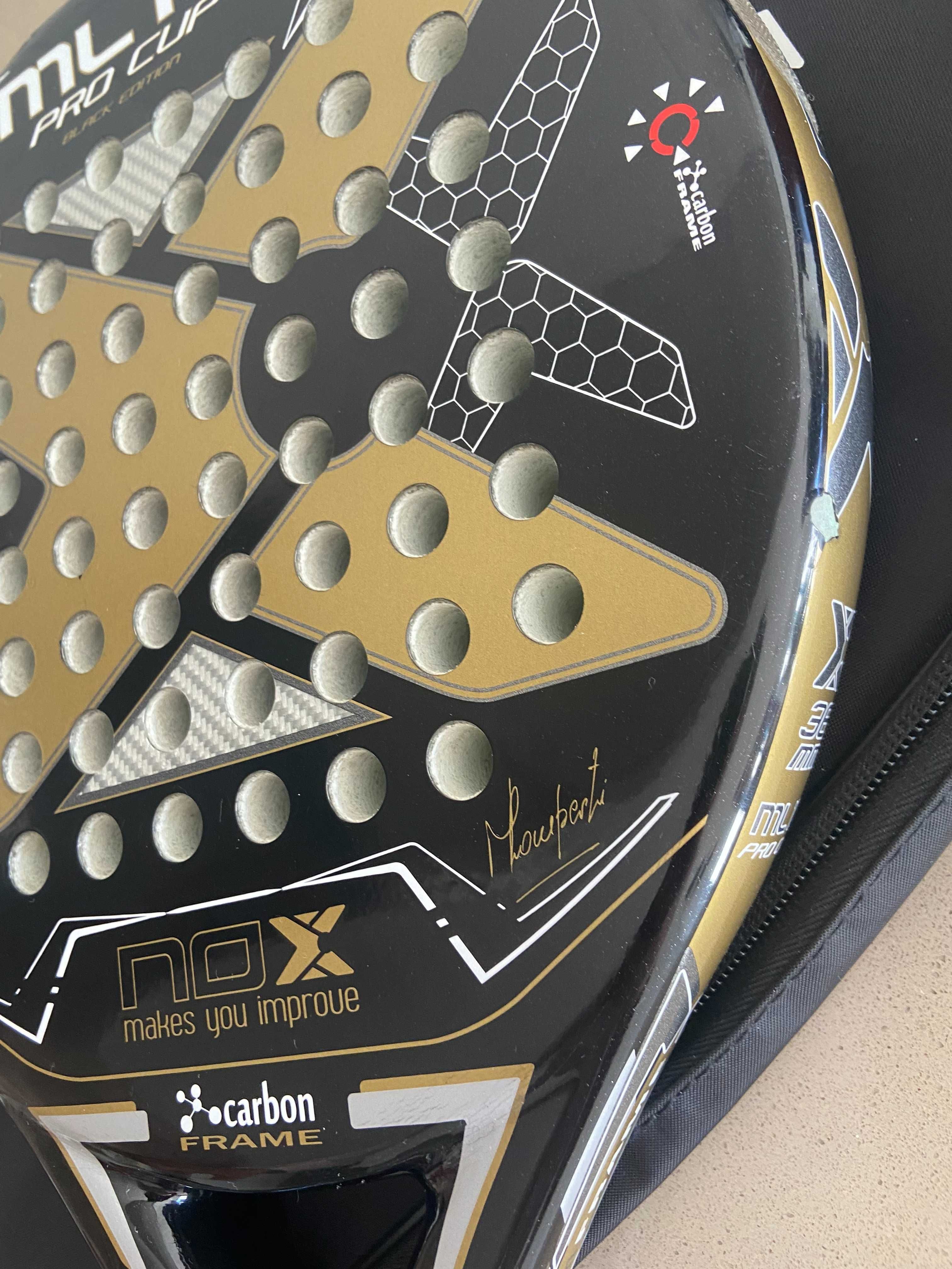 Raquete Padel Nox ML10 Pro Cup Black Edition