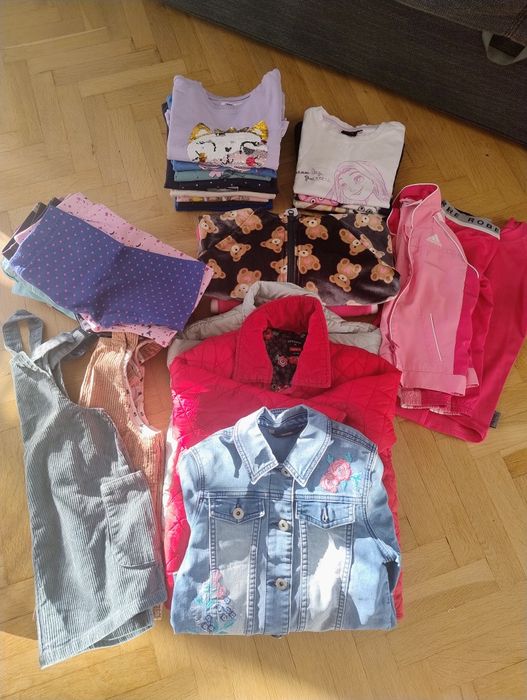 Paka ubrań 30szt. Roz.110-116