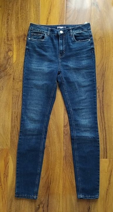 Spodnie damskie jeansy Takko Fashion Page One jak nowe