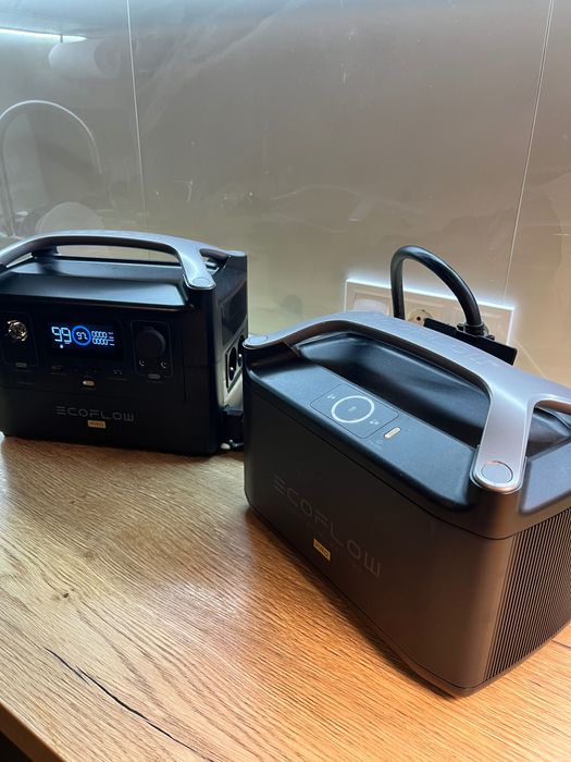 Eco flow river pro з додатковим акумулятором 1440 вт/год