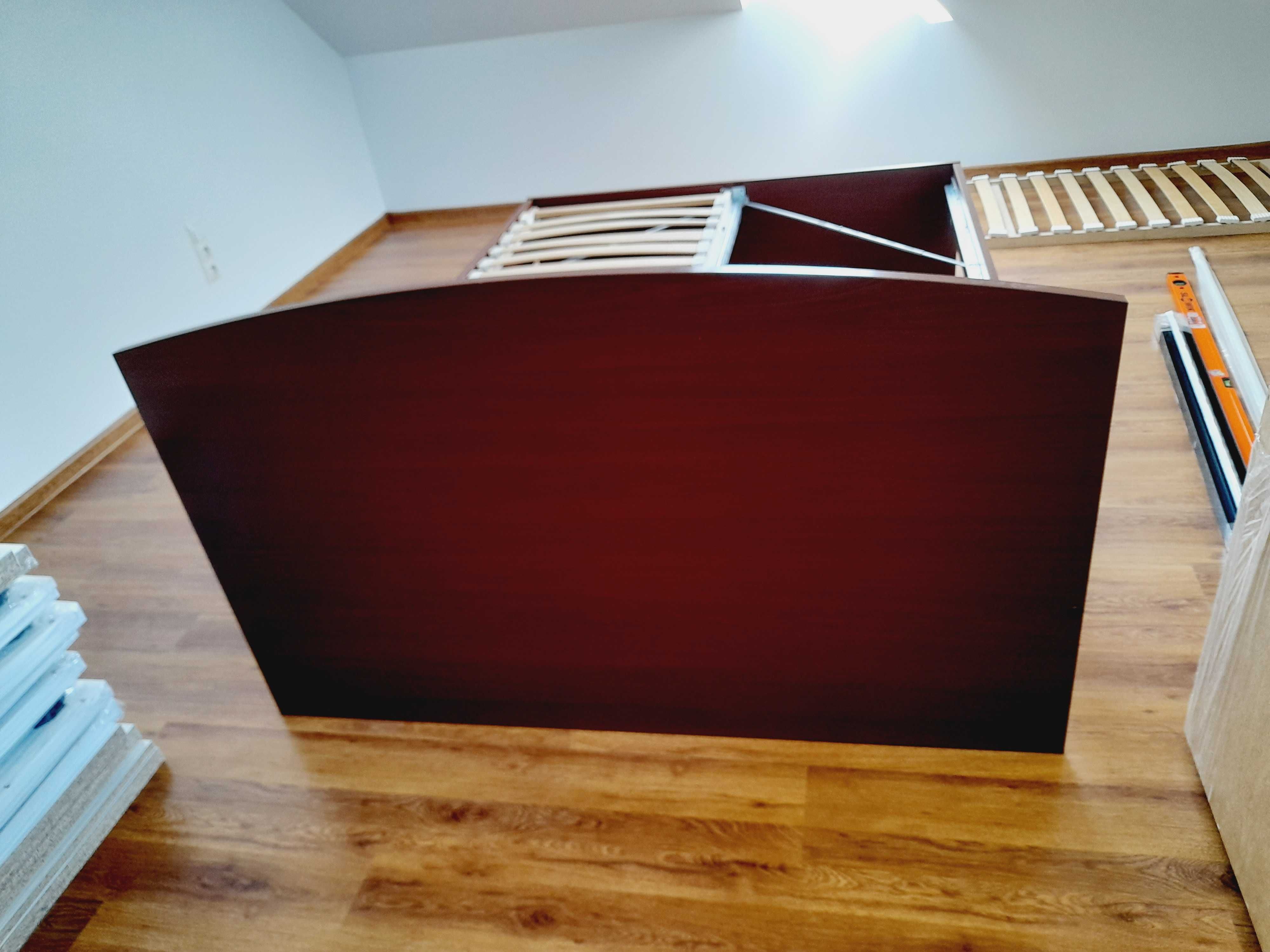 Rama łóżka łóżko Ikea Ramberg ze stelażem 140x200