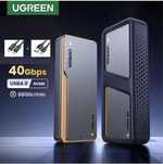 SSD ugreen Карман M2 NVME  40 gbps usb 4.0