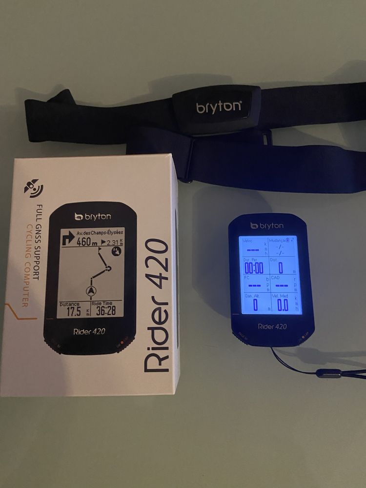 GPS BRYTON RIDER 420 com banda