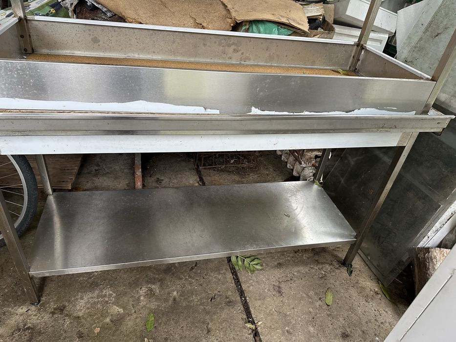 Столи з нержавіючоі сталі