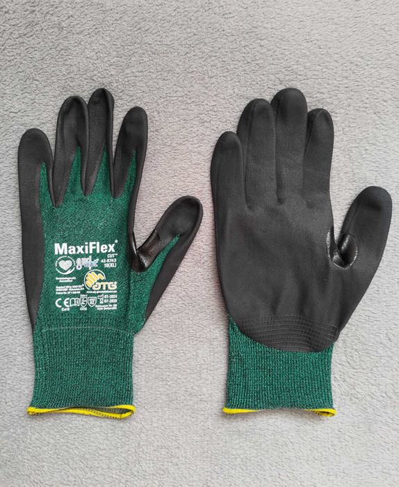 Rękawice robocze, antyprzecięciowe MaxiFlex Cut, rozm. 10(XL) - 10 par