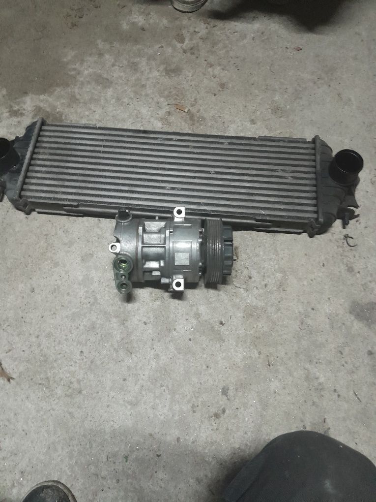 Ac compressor e intercooler
