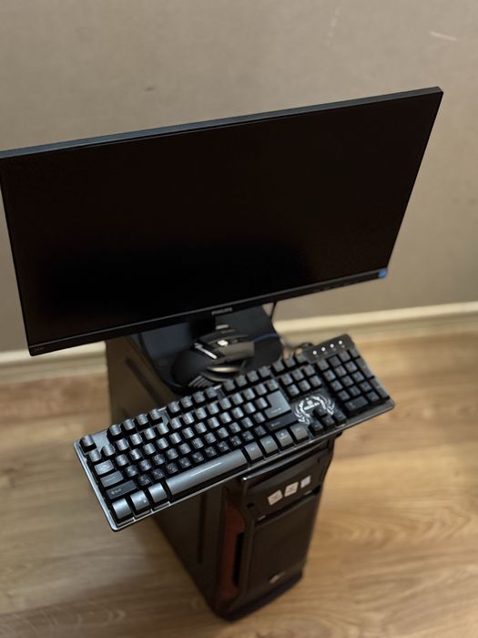 Ігровий ПК + Монітор Philips 24” + Периферія (повний комплект)