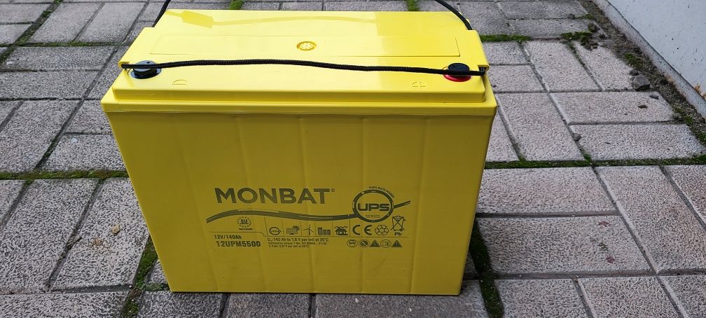 Аккумулятор 140Ah MONBAT AGM VRLA 12в для ИБП инвертора