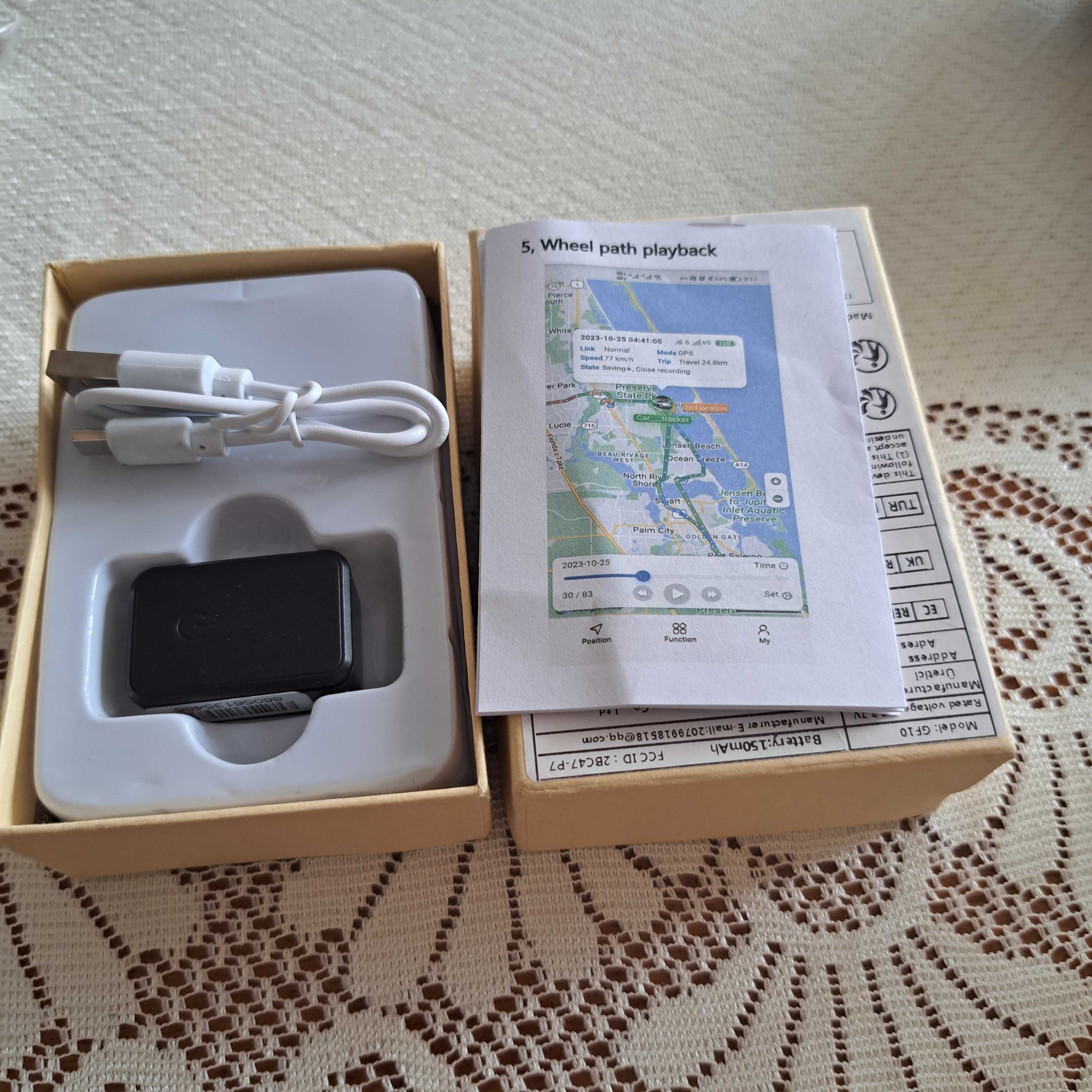 Mini lokalizator GPS do samochodu motorku roweru do śledzenia