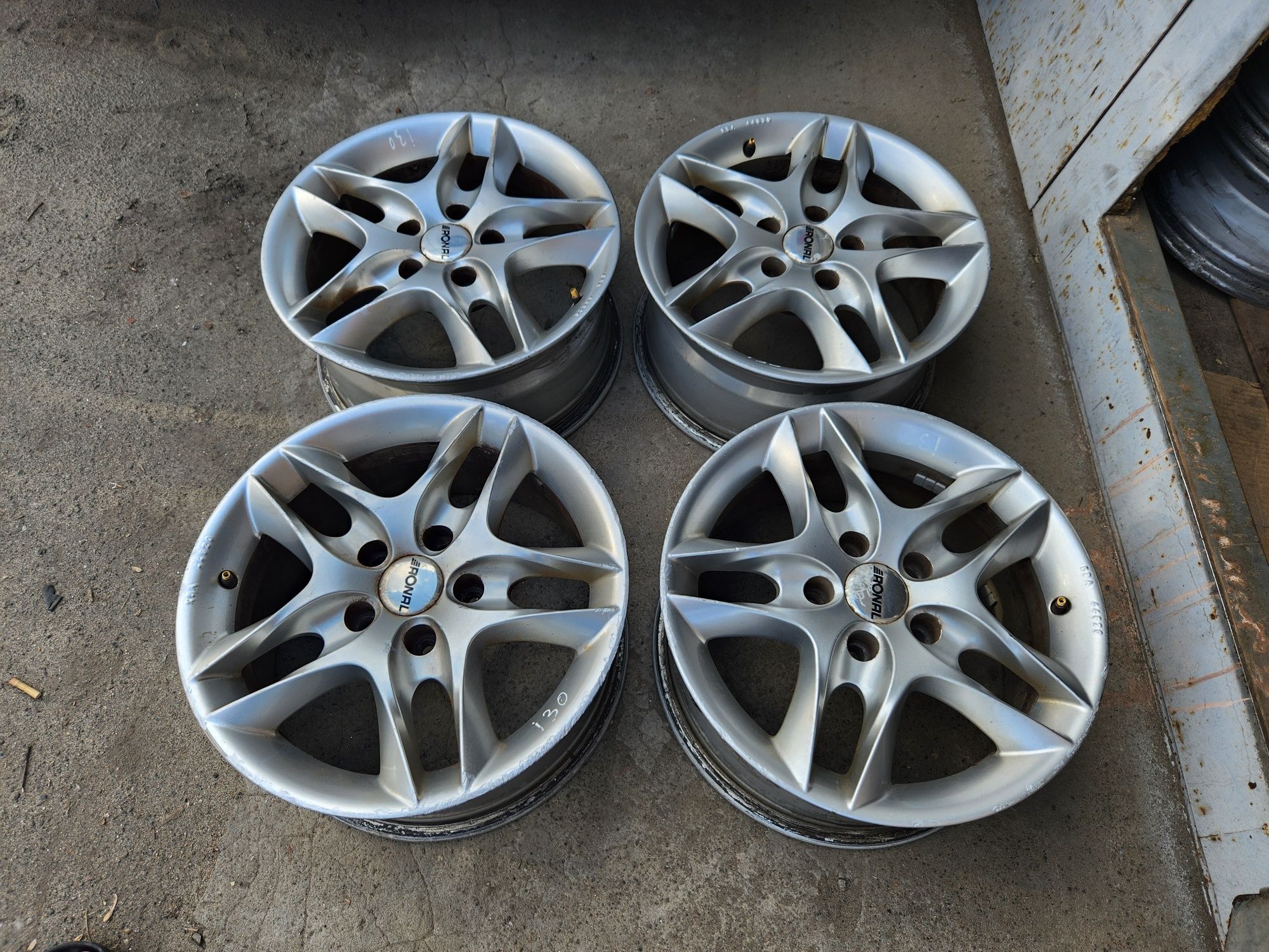 503*Німецькі диски Ronal r16 5×114.3 Nissan Kia Huyndai Renault Mazda