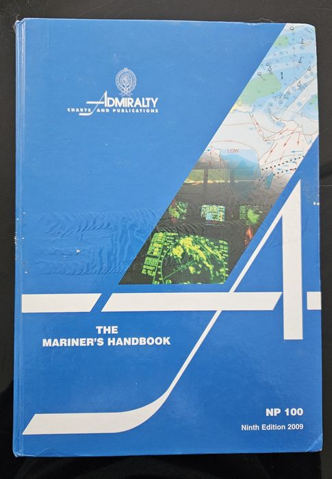 Akademia morska nawigator marynarz The Mariner's Handbook NP 100 admir