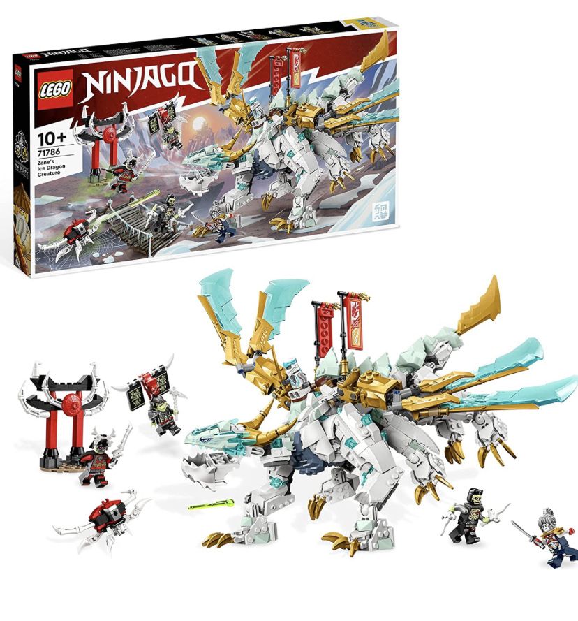 НОВИНКА 2023 року LEGO ninjago Zain’s ice dragon 71786 Лего ніндзяго