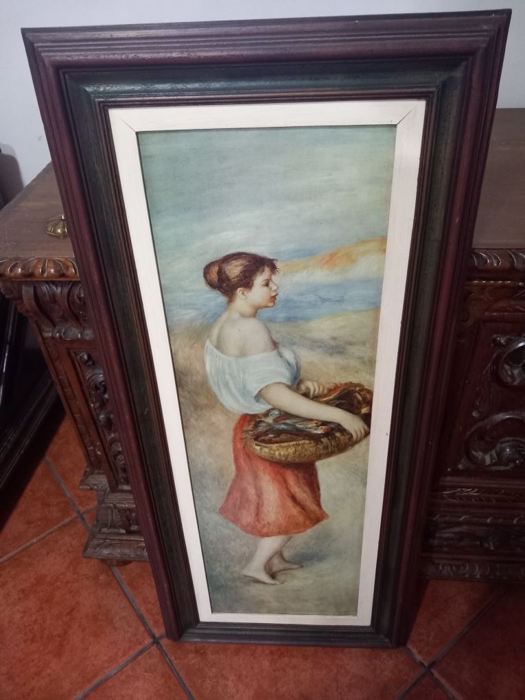 Quadro representando peixeira