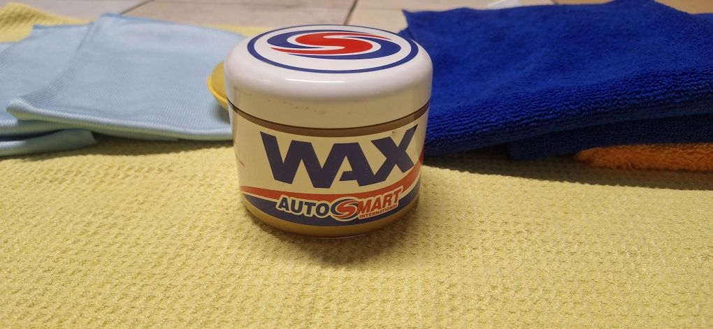 Wosk Premium Angielskiej firmy Auto Smart +6 mikrofibr