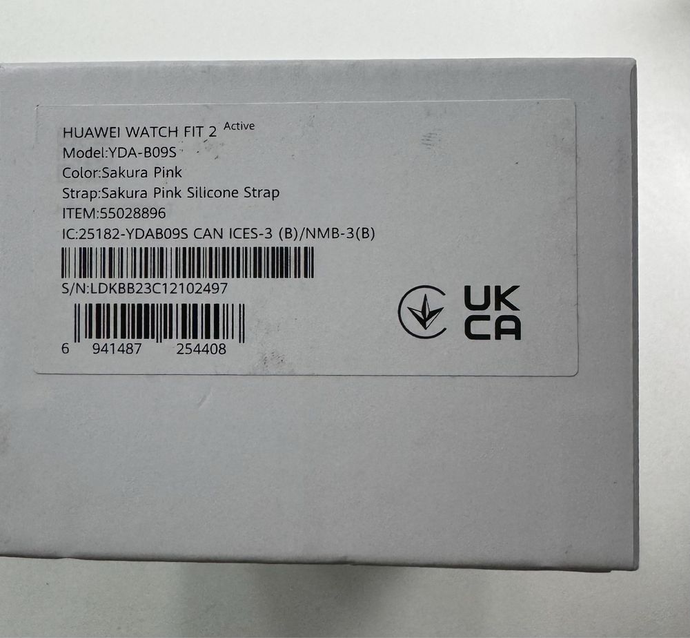Huawei Watch Fit 2 classic rozowy
