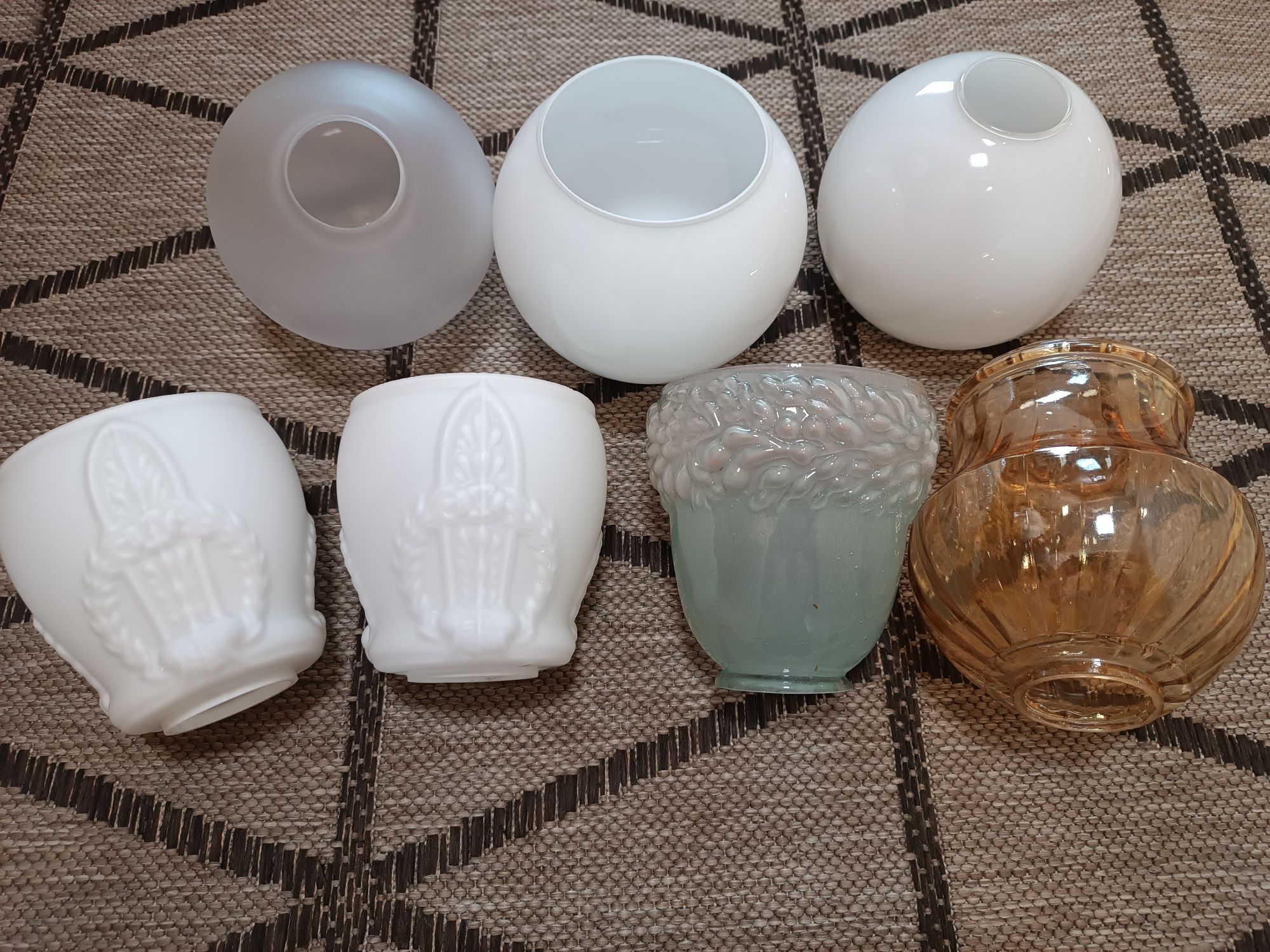 Klosze do lamp żyrandoli różne