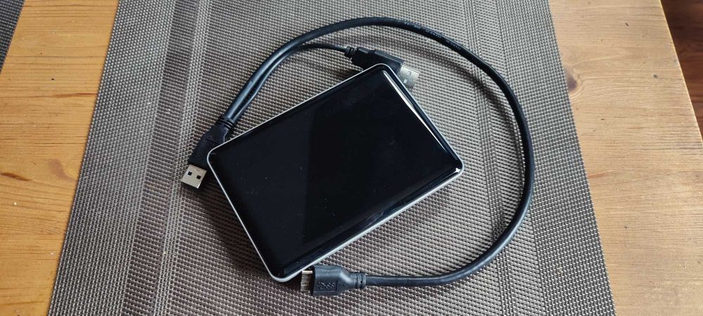 Dysk Zewnętrzny Przenośny WD USB 3.0 - 320 GB - 2,5 cala + kabelek