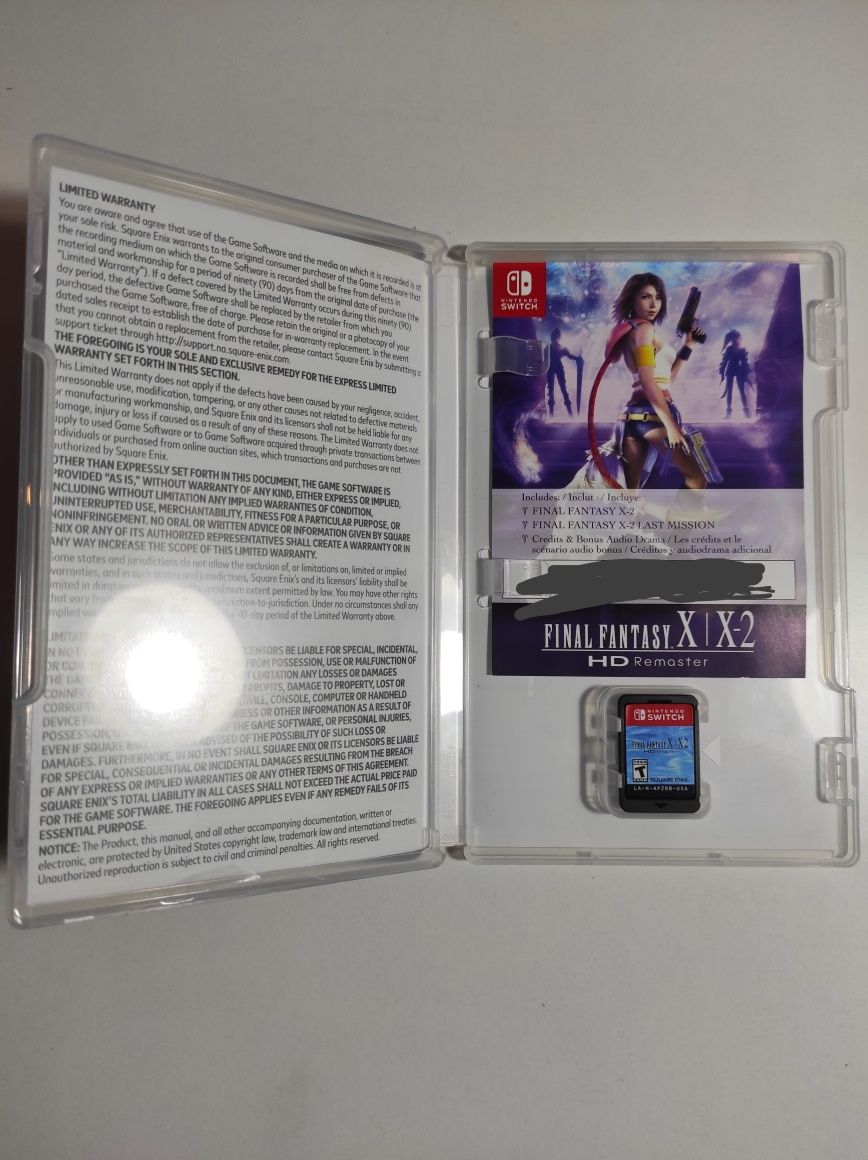 Final Fantasy X/X-2 para Nintendo Switch