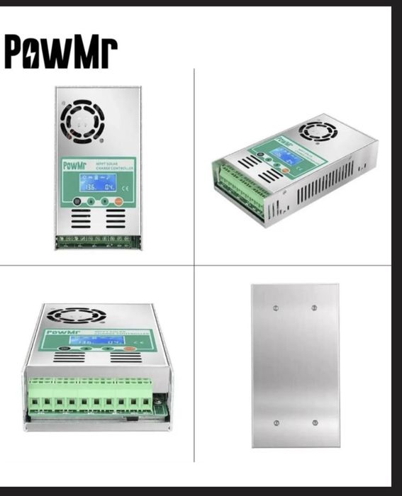 Контролер заряду PowMR 60A MPPT 12V 24V 36V 48V для li-ion lifepo4