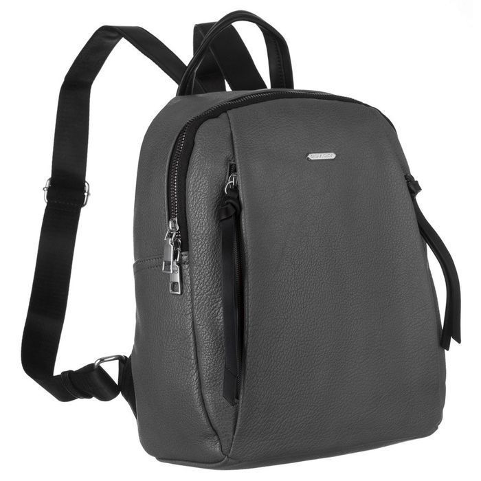 Miejski plecaczek damski ze skóry ekologicznej - Rovicky