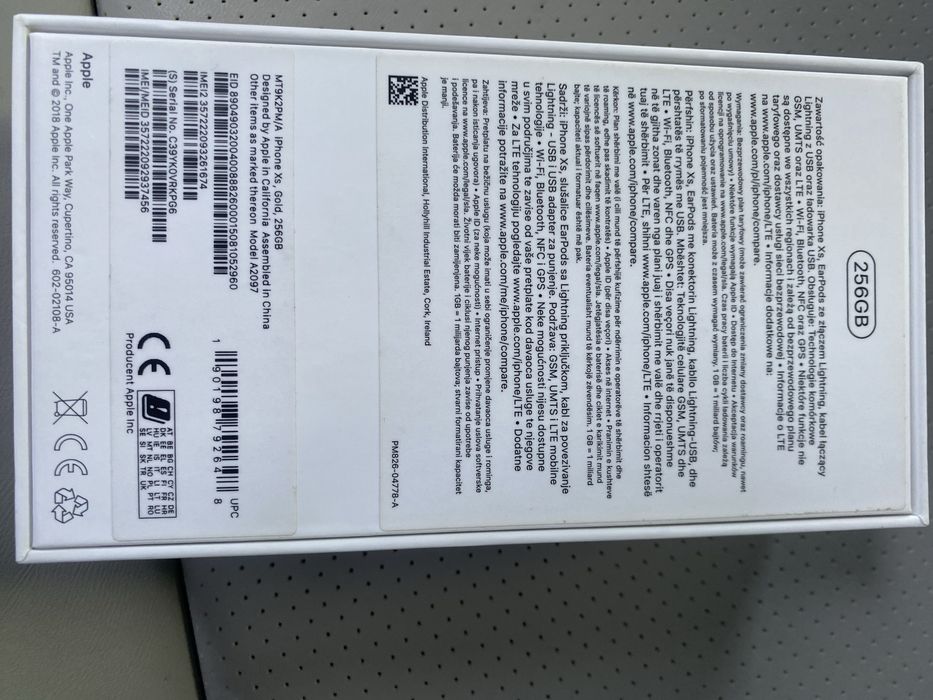 iphone xs 256 stan idealny